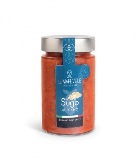 Sugo pronto al Tonno - biologico - vaso 200g - Le Mareviglie