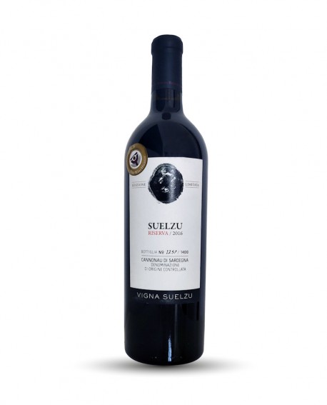 Suelzu Cannonau DOC Riserva 2016 - bottiglia 0,75 lt - Cantina Farina Vini di Sardegna