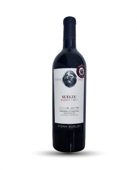 Suelzu Cannonau DOC Riserva 2017 - bottiglia 0,75 lt - Cantina Farina Vini di Sardegna