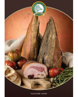 Guanciale suino intero 1,5 Kg - Salumificio Su Sirboni