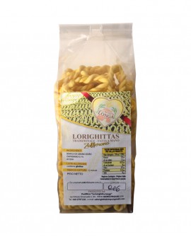 Lorighittas allo Zafferano di semola di grano duro fatta a mano - busta 1 kg - Pastificio SA LORIGHITTA LONGA